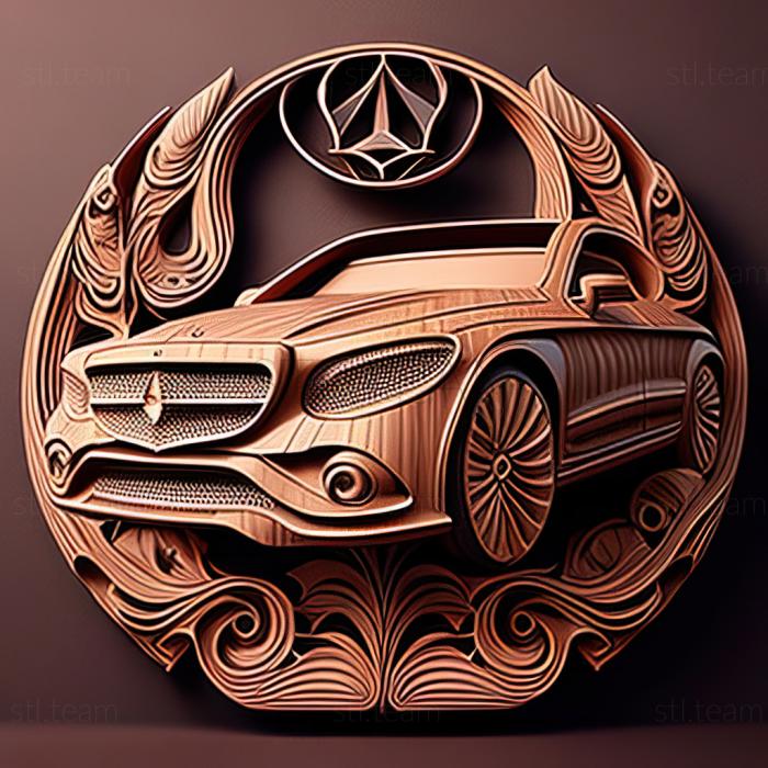 3D model Mercedes Benz C (STL)